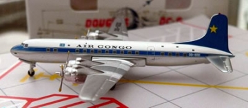 Aeroclassics AIR CONGO DC-6 REG OO-SDD 1:400 Scale ACACG082