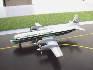 Evergreen International Cargo L-188F Electra N5539 1:400 Scale Aeroclassics ACEIA042