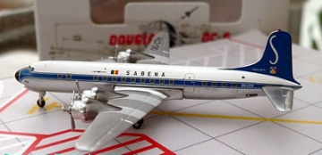 Sabena DC-6 OO-CTH 1:400 Scale Aeroclassics ACSAB084