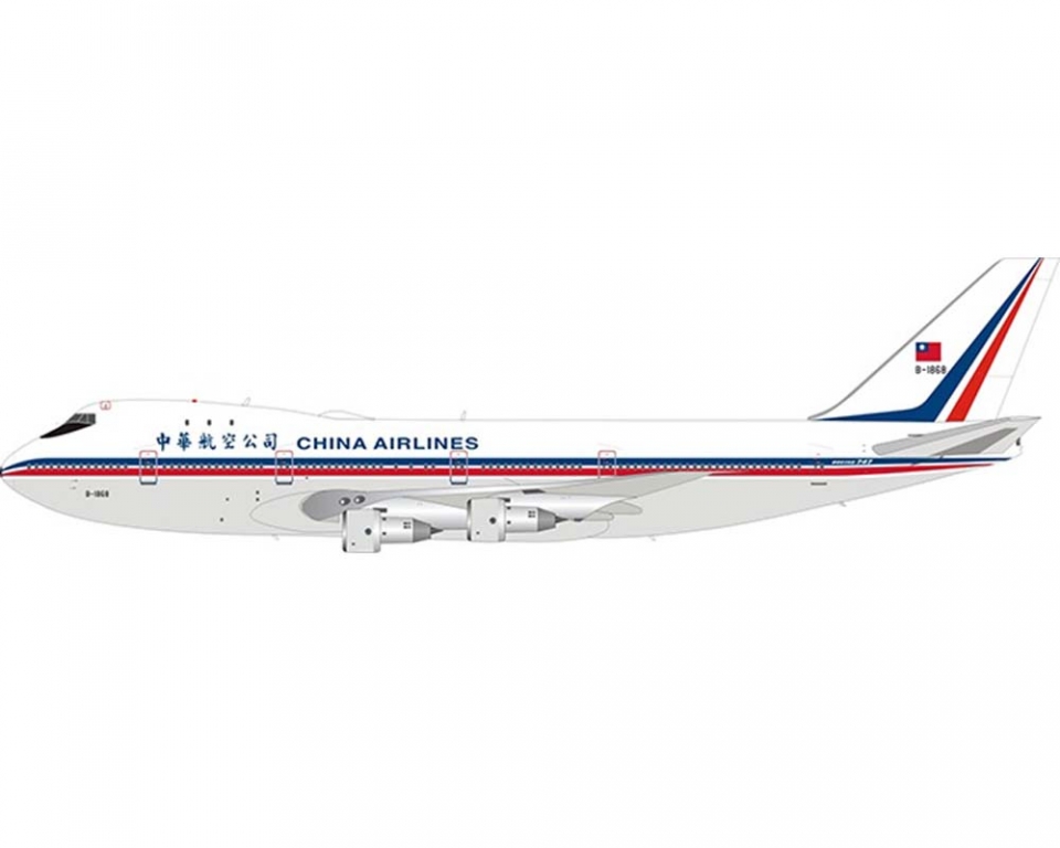 www.JetCollector.com: China Airlines Boeing B747-100 1:200 Scale 