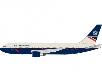 British Airways B767-200 Landor livery w/stand N655US 1:200 Scale Inflight ARDBA12