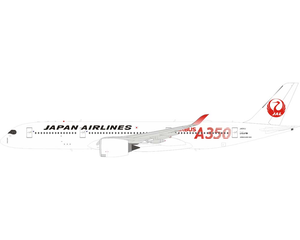 www.JetCollector.com: JC WINGS JAL A350-900 Airbus A350 Titles