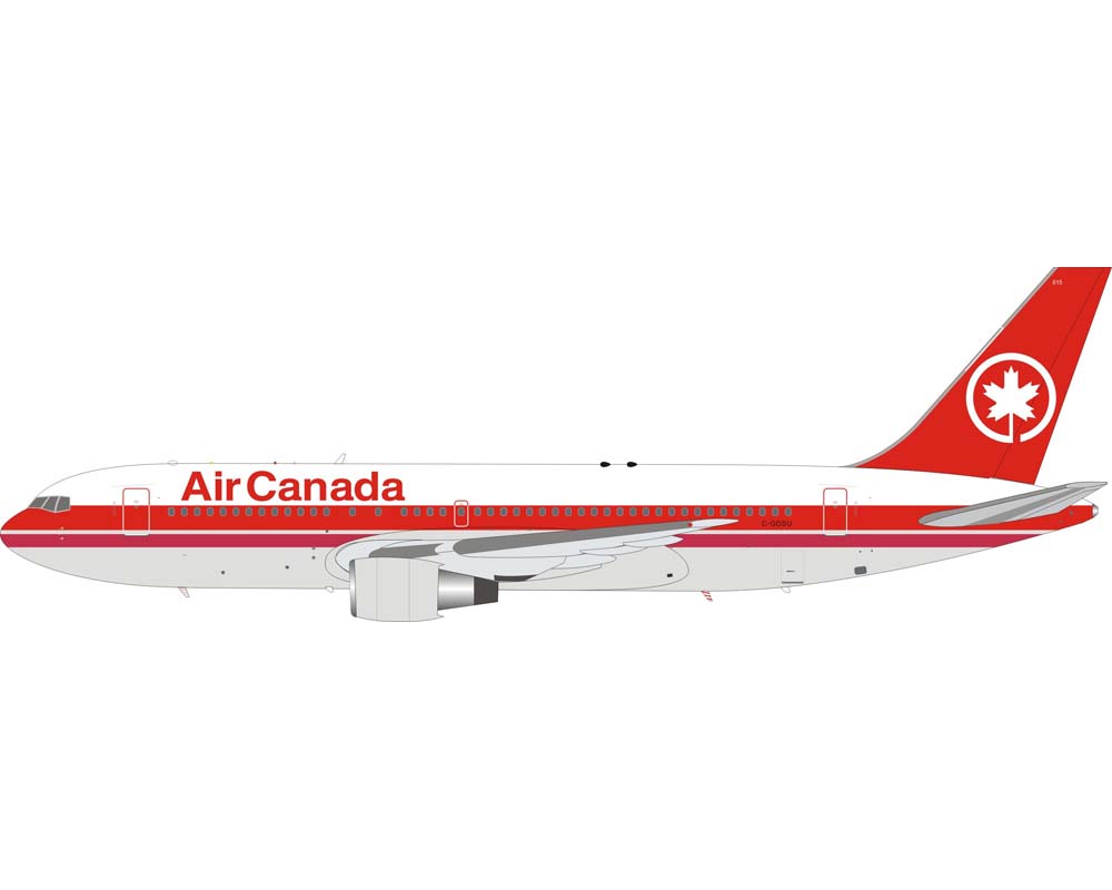 Air Canada Boeing B767-200ER w/stand C-GDSU 1:200 Scale B-Models B-762-AC-SU