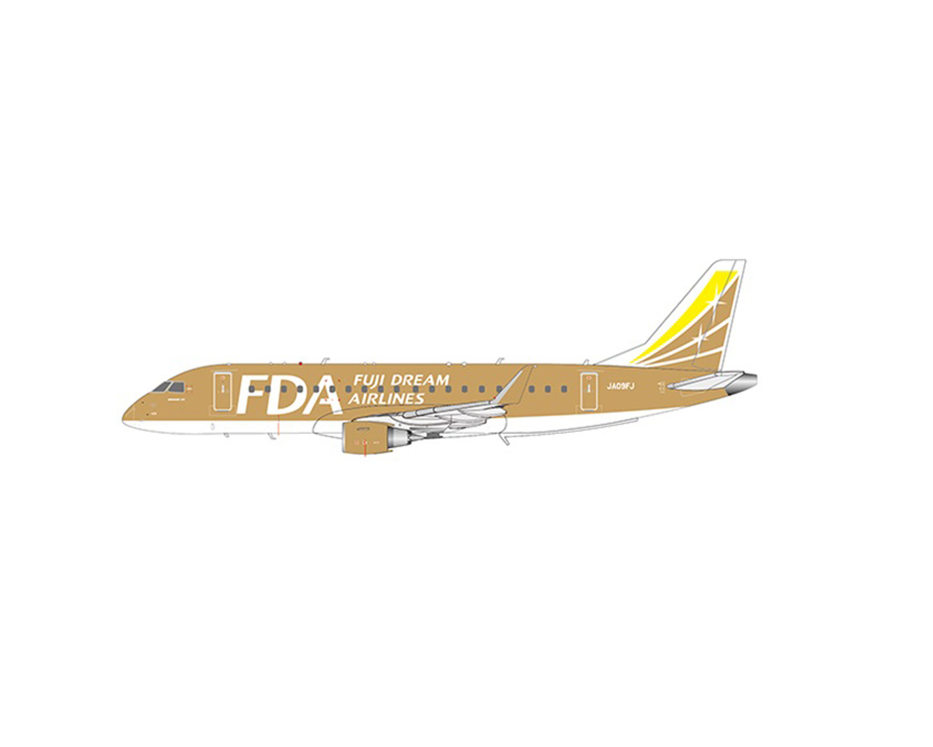 www.JetCollector.com: Fuji Dream Airlines Embraer E170