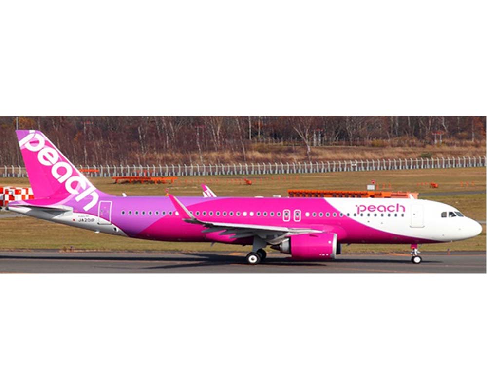 www.JetCollector.com: Peach Aviation A320neo JA201p 1:400 JC Wings