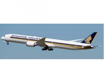 JC WINGS SINGAPORE AIRLINES B787-10 1000TH 787, Flaps 9V-SCP 1:400 Scale EW478X003A