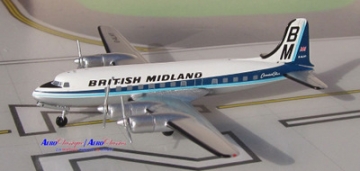 Aeroclassics BRITISH MIDLAND CL-4 ARGONAUT G-ALHY 1:400 Scale ACBMI1211