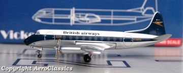 BOAC British Airways Viscount 700 G-AMON 1:400 Scale Aeroclassics ACBOA0709A