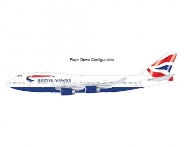 British Airways B747-400 G-CIVN Flaps 1:200 Scale GeminiJets G2BAW906