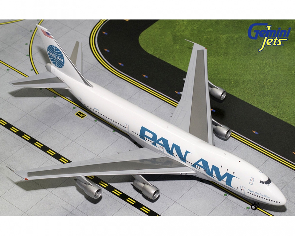 商品説明限定 インフライト 1/200 PANAM パンナム B747-100ビルボード