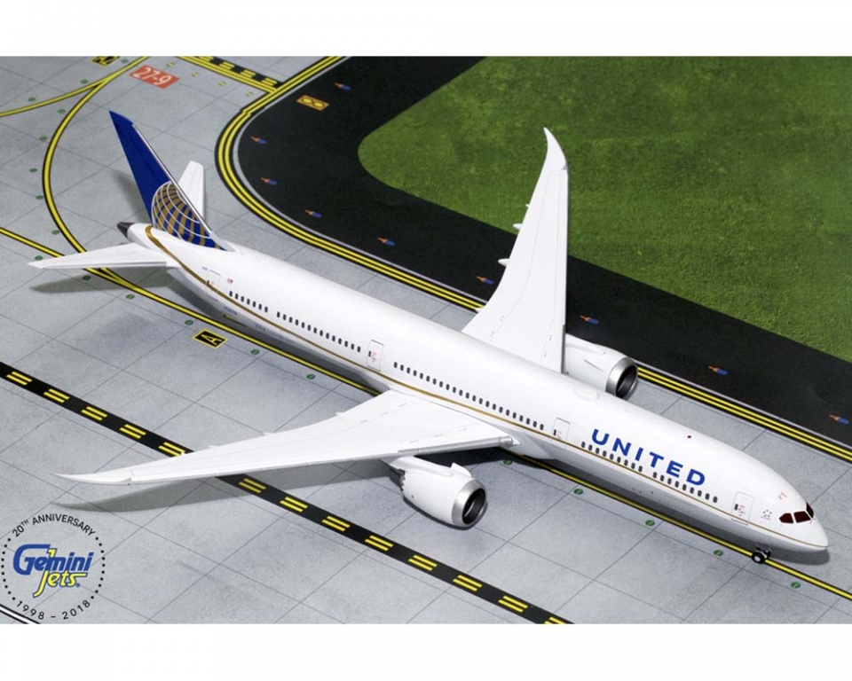 www.JetCollector.com: United Airlines B787-10 N78791 1:200