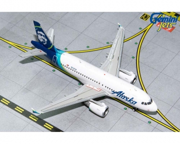 Alaska Airlines A319 N530VA 1:400 GeminiJets GJASA1851