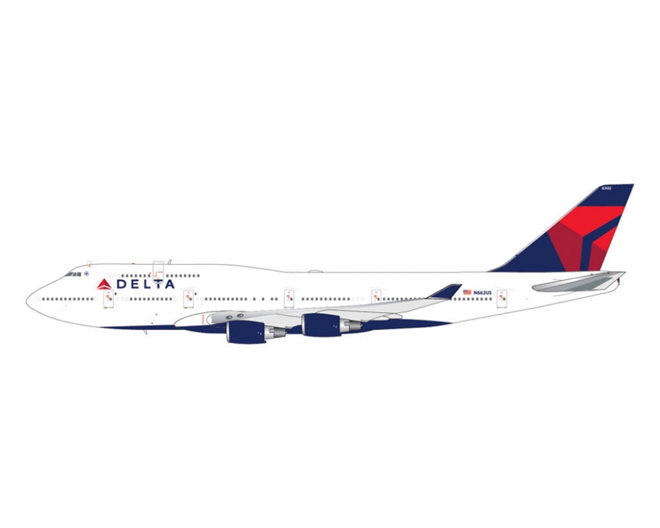 www.JetCollector.com: GEMINIJETS DELTA AIRLINES BOEING 747-400