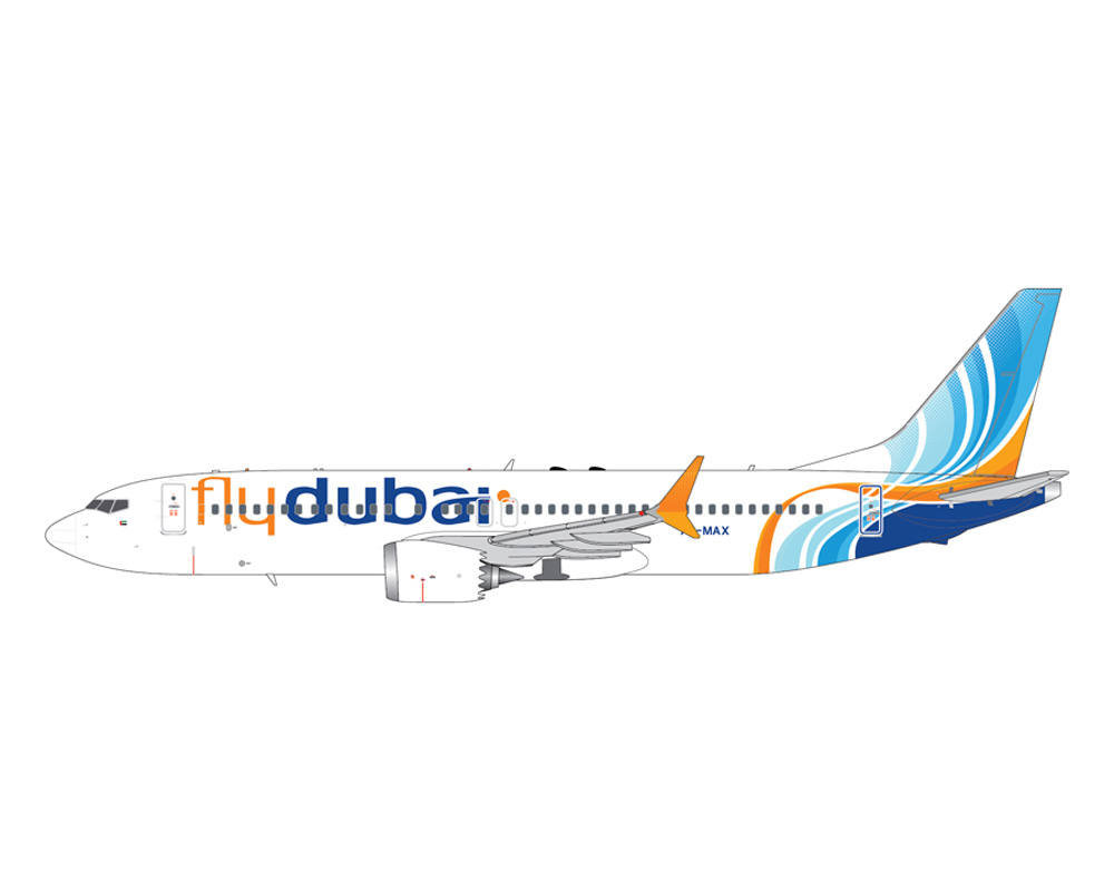 Boeing 737 800 flydubai схема