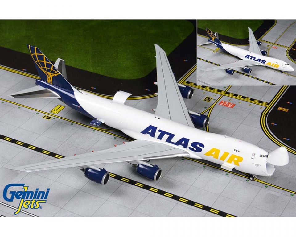 www.JetCollector.com: GEMINIJETS ATLAS AIR CARGO B747-8F 