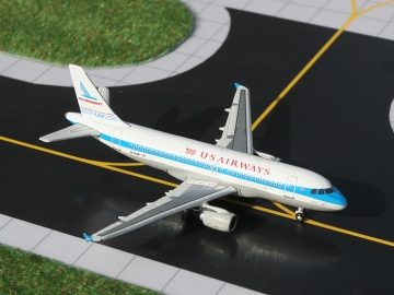 US Airways Piedmont Heritage A319 N744P 1:400 GeminiJets GJPDM682