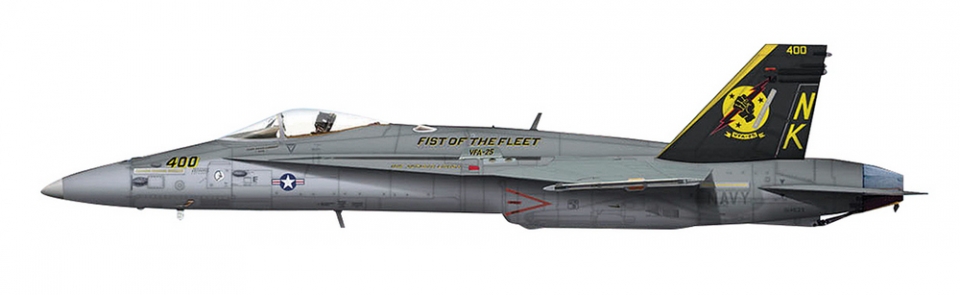 F/A-18C Hornet USN VFA-25 Fist of the Fleet HA3528