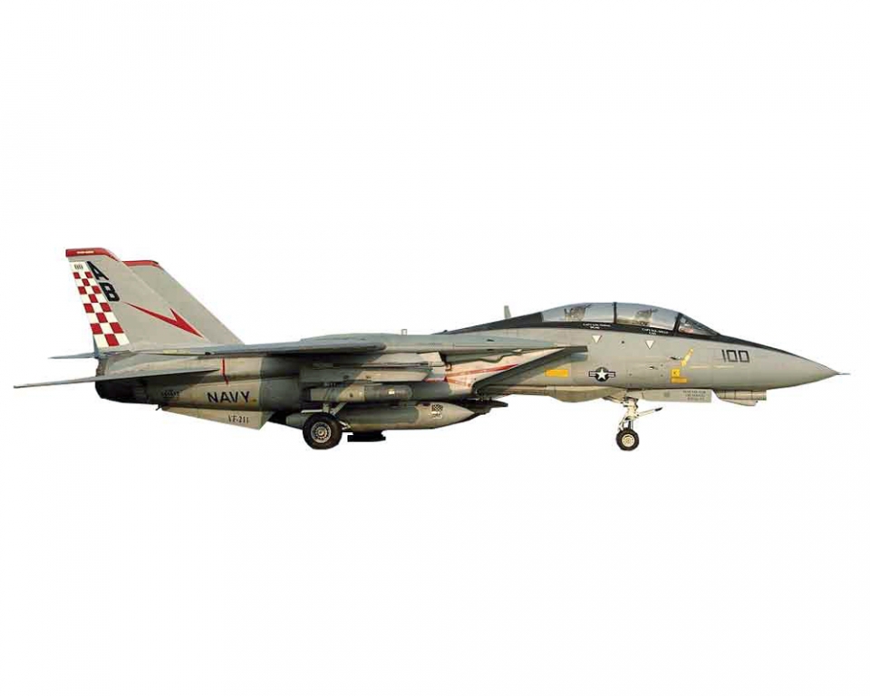 www.JetCollector.com: Grumman F-14A Tomcat USN VF-211 Fighting Checkmates  1/72 Scale HA5201