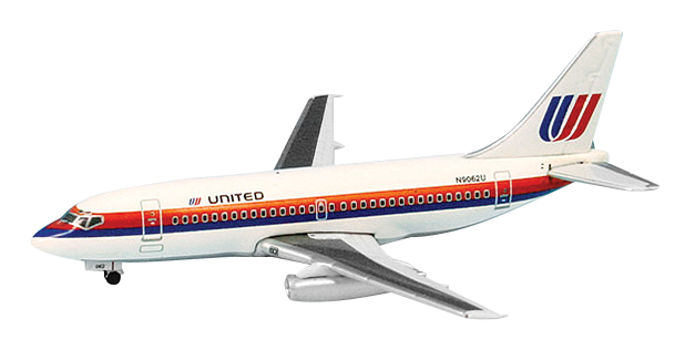 www.JetCollector.com: United Airlines B737-200 1:500 Scale