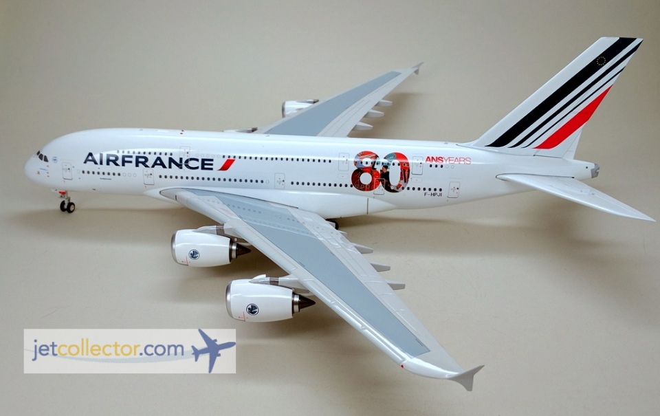 www.JetCollector.com: AIR FRANCE A380 '80th Anniversary' F-HPJI