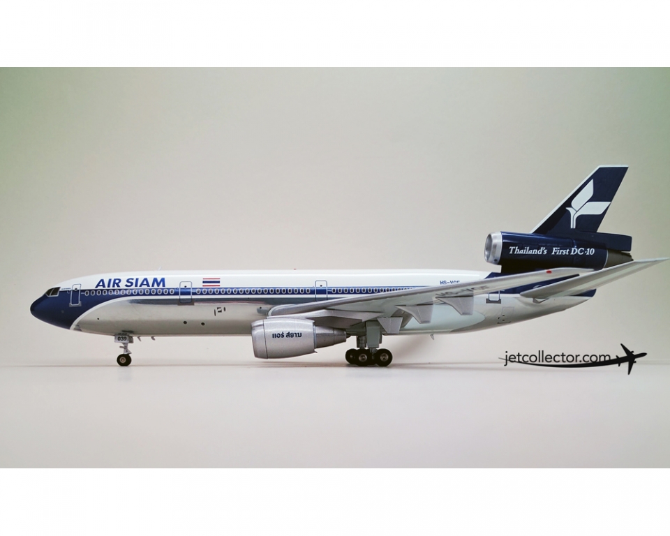 www.JetCollector.com: Air Siam DC-10-30 Polished HS-VGE w/Stand