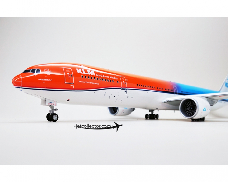 【大得価100%新品】Inflight200 KLM B777-300ER PH-BVA Orange Pride 1/200スケール ダイキャストモデル 民間航空機