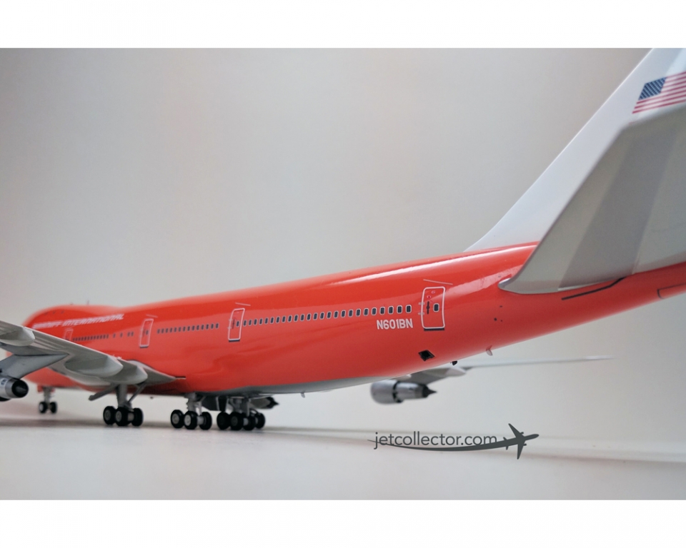 Braniff International Boeing 747-100 N601BN 'Big Orange with White Tail'