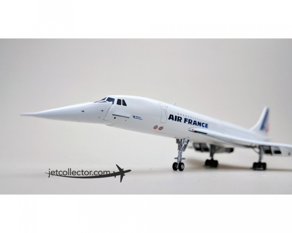 www.JetCollector.com: Air France Concorde (Red,White,Blue Tail) F-BVFF