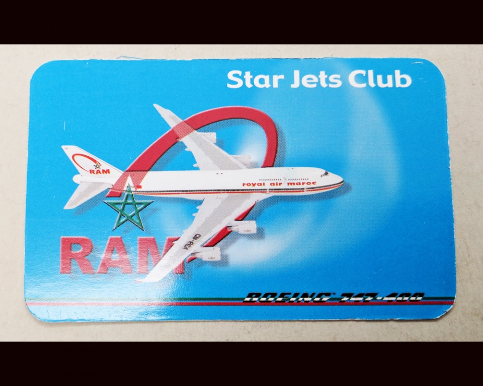 Starjets Royal Air Maroc B747-400 Star Jets Club Model 1:500 Scale SJRAM161