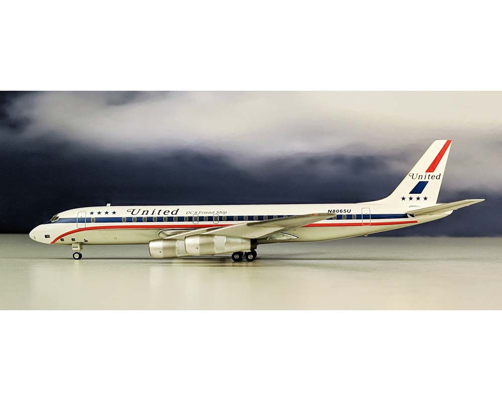 www.JetCollector.com: United Airlines DC-8-52 w/Stairs N8065U 1