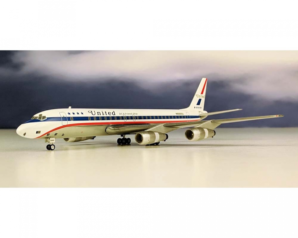 www.JetCollector.com: United Airlines DC-8-52 w/Stairs N8065U 1