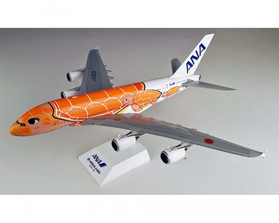 www.JetCollector.com: JC WINGS ANA -ALL NIPPON A380-800 Flying