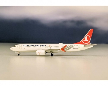 Turkish Airlines B737 MAX8  TC-LCA 1:400 Scale AeroclassicsAC419505