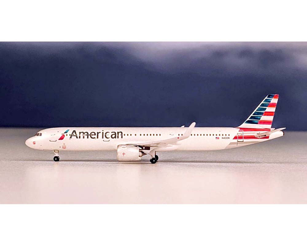 American Airlines A321neo N400AN 1:400 Scale Bluebox BB419498