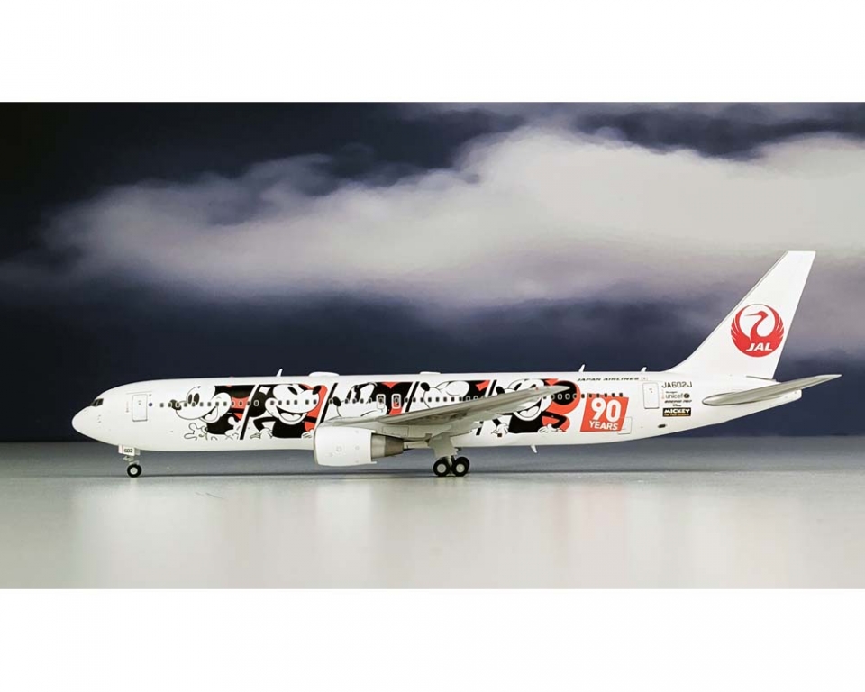 www.JetCollector.com: JC WINGS JAPAN AIR LINES B767-300ER MICKEY