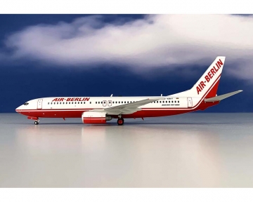 Air Berlin B737-800 w/stand D-BAT 1:200 Scale JFox JF-737-8-007