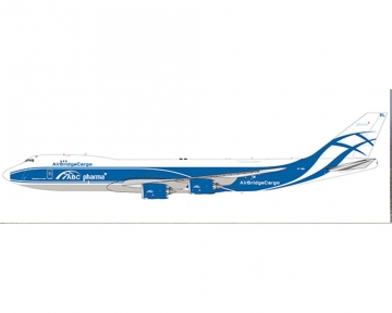 Air Bridge Cargo B747-8F VP-BBL 1:200 Scale JC WINGS JC2ABW290