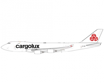 CARGOLUX Boeing B747-400F(ER) LX-JCV 1:400 Scale JC Wings JC4CLX206