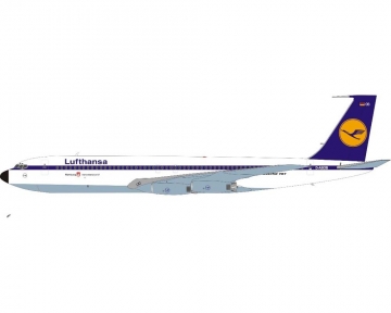 Lufthansa Boeing B707 w/stand D-ABOF 1:200 Scale JFox JF-707-4-003