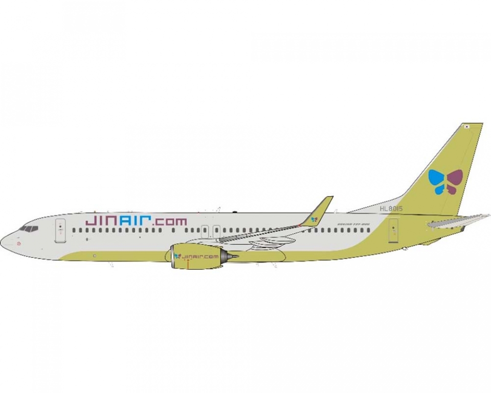 1 200 Jfox Jin Air ジンエア B737-800 - 航空機・ヘリコプター