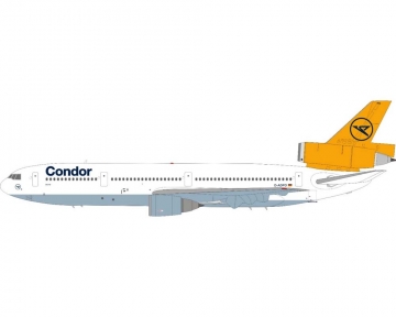 www.JetCollector.com: Lufthansa DC-10-30 w/stand D-ADKO 1:200 JFox 