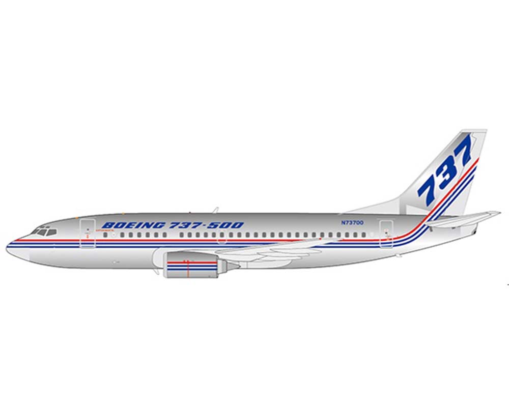 www.JetCollector.com: Boeing House Livery B737-500 w/Stand N73700