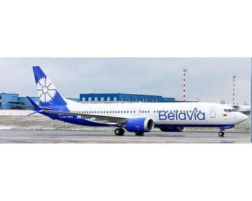Belavia B737 MAX8 EW-528PA 1:200 Scale JC Wings LH2BRU306