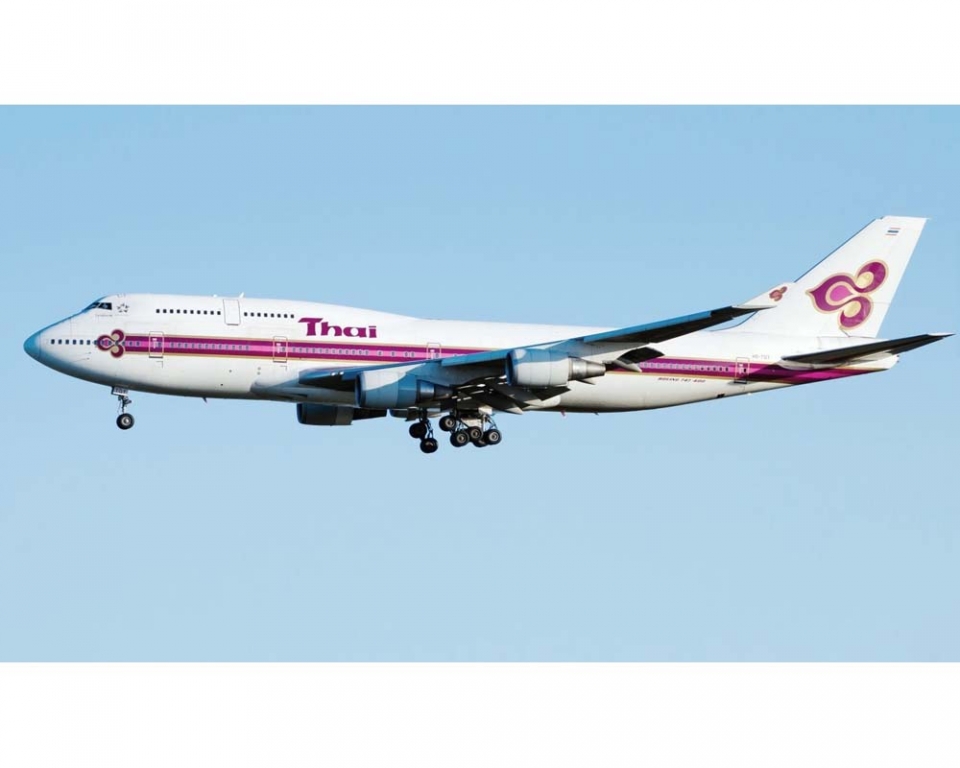 JCWings 1/400 Thai タイ航空 Boeing747-400 ボーイング747-400 HS-TGT-