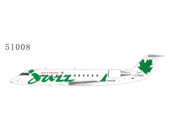 Air Canada Jazz CRJ-100 Green C-FWSC 1:200 Scale NG51008