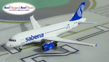 Sabena A319 OO-SSA 1:400 Scale Aeroclassics ACSAB1210