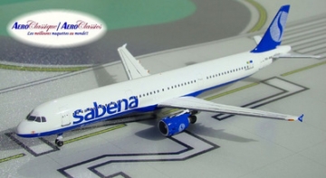 Sabena A321 OO-SUC 1:400 Scale Aeroclassics ACSAB1210B