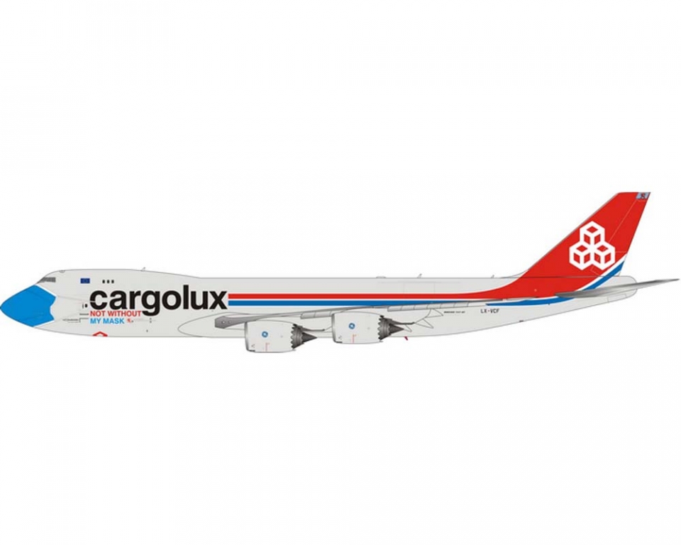 phoenix 1/400 cargolux カーゴルクス 747-8f マスク - 航空機