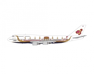 Thai Airways Royal Barge Boeing B747-400 HS-TGJ 1:400 Scale Phoenix PH4THA2188