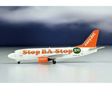 EasyJet B737-300 Stop BA Stop Go G-EZYH 1:400 Scale Panda Models PM19025